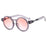 New Round Women Steampunk Sunglasses Luxury Shades UV400 Fashion Brand Designer Men Sun Glasses
