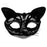 Máscara de encaje sexy para mujer, suministros de cosplay de gato, fiesta de baile, mascarada, máscara de zorro, decoración de cara de animal para parejas, accesorios para ojos