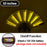Luminous Folding LED Fan Dancing Light Fan Flashing For Night Music Show Rave Festival Accessories Glowing In The Dark Party