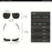 Metal Double Beam Box Retro Sunglasses for Men and Women, Unisex Business Driving, Casual Decoration