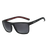 ZENOTTIC Lunettes de soleil polarisées tendance pour femmes et hommes, monture légère en TR90, protection UV400, lunettes de soleil carrées