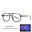 New Fashion Double Beam Anti Blue Light Photochromic Presbyopia Glasses for Women and Men Retro Brand Design Presbyopia Glasses