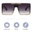 New Stylish Sunglasses with Oversized Frames, Trendy Metal Design, Perfect for Fashion Shows and Cool Street Style