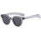 Fashion Round Sunglasses Women Retro Luxury Oval Female Shades Rivets Punk Men Sun Glasses UV400