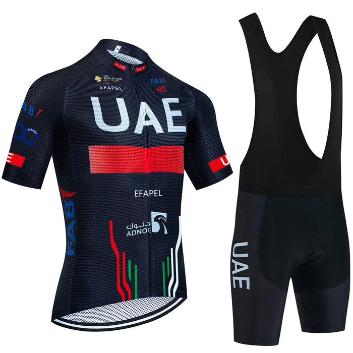 2026 New WHITE Cycling Jersey UAE Team Bike Jersey Shorts 10 Color Men Women Quick dry Ropa Ciclismo Pro Bicycle TShirt Clothing