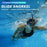 Swim Training Snorkel Frontal Swim Snorkel Tube Center-Mount Front One-Way Purge Valve Swimmer's Snorkel for Lap Swimming