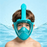 Easy to Wear Foldable Snorkeling Mask Anti Fog Anti Leak Full Face Snorkel Mask Soft Silicone Diving Mask Snorkeling