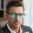Gafas de lectura cuadradas para hombre, lentes verdes revestidas, monturas ultraligeras, patillas flexibles, gafas de lujo de marca de diseñador, regalos, medio armazón