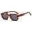 New Retro Square Sunglasses For Women Men Fashion Transparent Frame Glasses Eyewear Male Shades UV400 Brand Eyeglasse