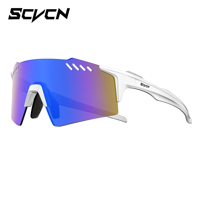 SCVCN UV400 Cycling Glasses Outdoor Running Sunglasses Men Women MTB Road Bike Glasses Hiking Drive Bicycle Sports Sunglasses