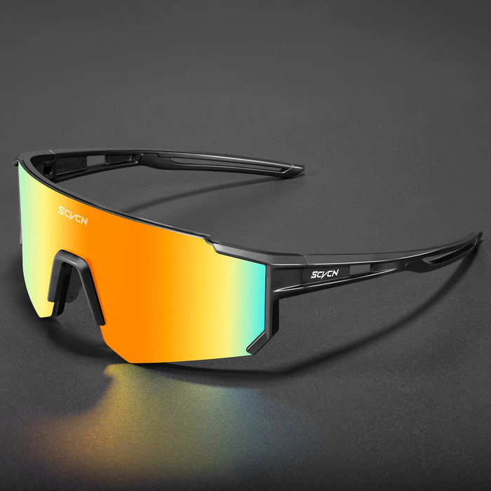 SCVCN New Photochromic Night Riding Glasses Outdoor Sport UV400 Travel Camping Sunglasses Men Women MTB Bike Cycling Glasses