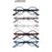 Women Round Classic Frame Presbyopic Glasses for Reading Men Reading Glasses Lightweight Spring Hinge with Diopter +1.0 to +4.0