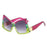 Irregular Square Sunglasses Women Double Color Frame Cat Eye Female Shades Brand Designer Gafas Luxury Sun Glasses UV400 Eyewear