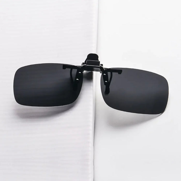 SHINU Polarized clip-on glasses Anti Blue Light Polarized Sunglasses Worn Over Glasses Yellow Lenses Glasses For Night Driving