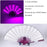 Luminous Folding LED Fan Dancing Light Fan Flashing For Night Music Show Rave Festival Accessories Glowing In The Dark Party