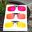 Antilentes de luz azul con clip Lentes rojos con clip para dormir mejor Lente naranja con clip para jugar o trabajar Lente amarilla polarizada para conducir