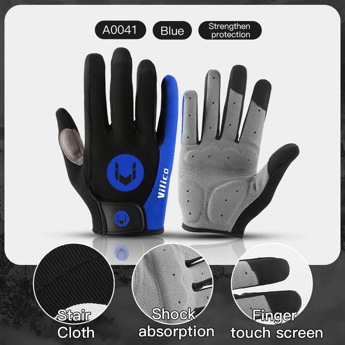 Sports Cycling Gloves Breathable Non-slip MTB Road Bike Gloves Touch Screen Men Women Outdoor Running Bicycle Gloves
