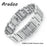ARADOO Vintage Pure Copper Cross Men's Bracelet Magnetic Therapy Bracelet