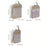 3 Piece Travel Compression Packing Cube Set Luggage Organizer Travel Essentials For Carry On Luggage Save Space