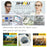 UOOUOO Progressive Multifocal Reading Glasses See Far And Near Reading Eyeglasses Bifocal Presbyopia Glasses Prescription Custom