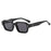 Retro Small Square Sunglasses Women Men Rivets Shades Fashion Eyewear Luxury Sun Glasses UV400 Brand Oculus Female Gafas