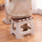 Folding Office Stool: Portable, sturdy & space-saving. Fashionable for home/office. Top 10 choice for desk!