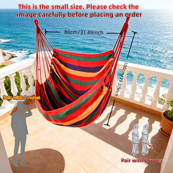 Comfortable Pressure Relieving Hanging Hammock Chair Leisure Lazy Chair For Patio Park Camping Universal Use