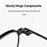 New Progressive Multifocal Reading Glasses for Both Near and Far Vision, Ultra-Light Metal Full-Frame, Anti-Blue Light, Suitable