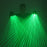 2 in 1 Multi-Line Green Laser Gloves LED Lazer Mitten Ray Gloves Rave LED Flash Finger Palm Light Dress Up LED Robot Suit