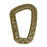 1-10Pcs Clips Mosquetón Táctico Militar Accesorios Hebilla D-Ring Mosquetón Montañismo Mochila Colgante Llave Gadget Exterior