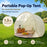1.2/1.3/1.4M Instant Pop Up Tent No Assembly Portable Outdoor Shade Shelter Spacious Folding Canopy for Lawn Picnic Camping