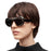 NEW Punk Oval Sunglasses 2000'S Women Men Y2K Hip Hop Luxury Brand Square Sun Glasses UV400 Unisex Shades Eyewear