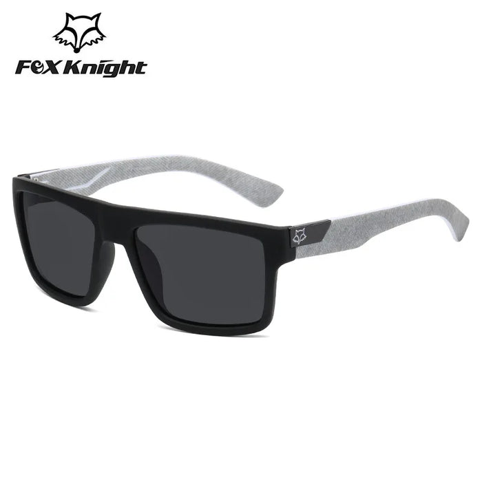 New Fox Knight Brand Square Sunglasses Women Men High Quality Glasses Outdoor Riding Fishing Sun Glasses Retro Shades Uv400