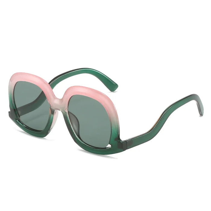 New Fashion Irregular Square Sunglasses For Women Men Vintage Designer Ladies Sun Glasses Ins Trending Female Shades UV400