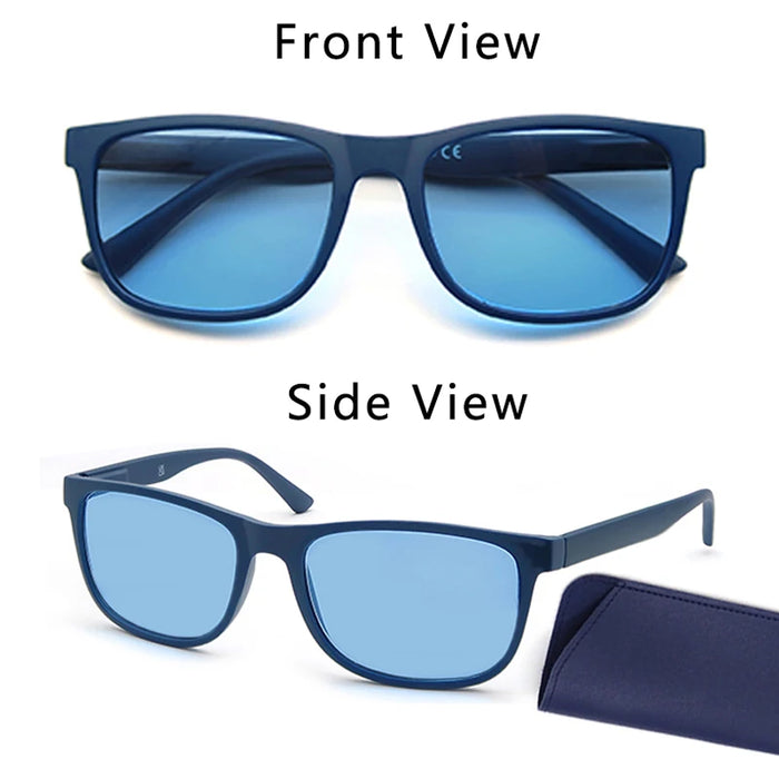 Gafas de sol de lectura extragrandes Adecuadas para hombres y mujeres Montura cuadrada clásica Para uso en exteriores Con lentes graduadas.