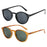 ZENOTTIC Retro Small Round/Square Polarized Sunglasses Vintage Lightweight Frame for Men Women  Fashion Shade