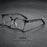 HBK New Fashion Square Glasses Frames Brand Design Unisex Frames Women Anti Bluelight Computer Glassesoptical Eyeglasses Frame