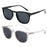ZENOTTIC Retro Small Round/Square Polarized Sunglasses Vintage Lightweight Frame for Men Women  Fashion Shade