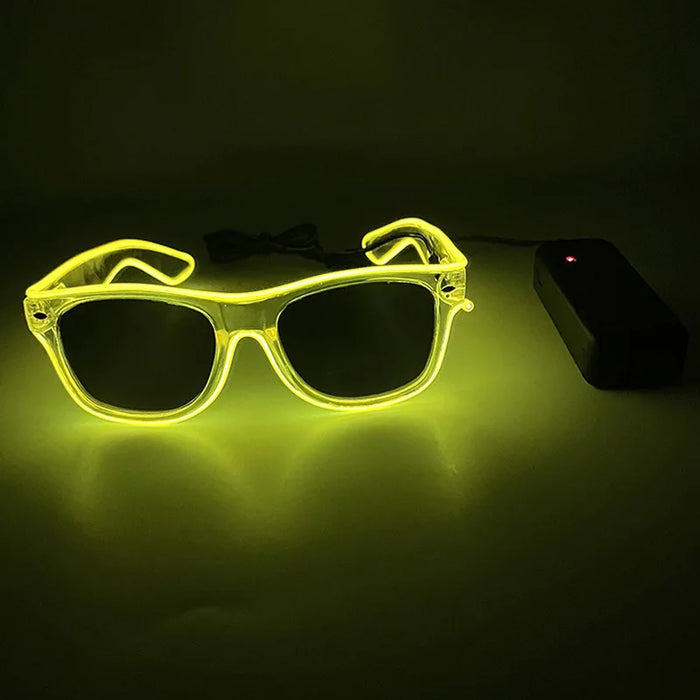 NUEVAS gafas LED, luces, fiestas rave, gafas luminosas con luces LED, gafas de sol LED, accesorios para bodas y fiestas SG05