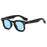 Ins Popular Women Square Sunglasses Men Vintage Rivets Punk Female GREEN Shades UV400 Fashion Male Sun Glasses