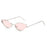 1PC Vintage Small Frame Shades Retro Oval Black Sunglasses Unisex Luxury Brand Designer Pink Sun Glasses Female Travel Eyewear