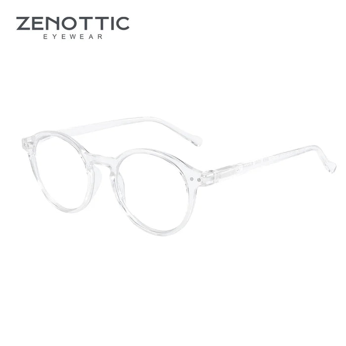 ZENOTTIC 2026 Retro Reading Glasses Anti Blue Light Blocking Readers Fashion Lightweight Eyeglasses Women Men Diopter 0 to 4.0