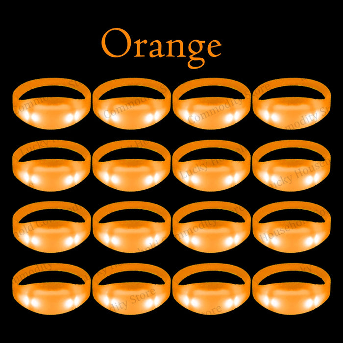 20-100PCS Music&Sound Activated Light up Bracelets Glow Bracelets Rhythmic Led Bracelet Luminous Bracelet Wedding Accessories