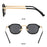 Fashion Small Square Sunglasses for Women Men Retro Tea Brown Punk Shades Vintage Trendy Driving Sun Glasses