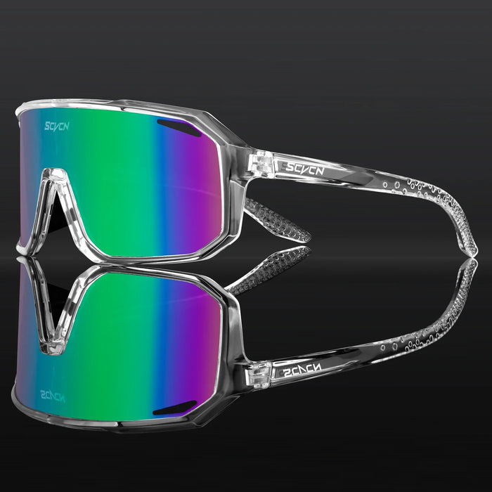 SCVCN Photochromic Cycling Sunglasses Road Driving Bike Glasses Outdoor Sports Mountain Hiking Men Women Bicycle UV400 Goggles