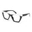 Gafas de lectura grandes para mujer, lectores extragrandes, tipo ojo de gato, bloqueo de luz azul, antifatiga visual/UV, a la moda, XL