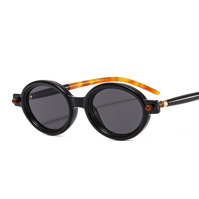Vintage Round Sunglasses Women Luxury Brand Designer UV400 Men High Quality Oval Sun Glasses Female Gafas De Sol Hombre