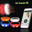 20-100 Pulseras LED activadas por música y sonido, pulseras luminosas intermitentes, brazaletes que brillan en la oscuridad para fiestas y bodas