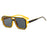 Lunettes de soleil carrées vintage à double pont pour hommes et femmes, de luxe, pour l'extérieur, lunettes de soleil pilote pour femmes, protection UV400