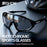 SCVCN Photochromic Cycling Sunglasses Outdoor Sports Running Drving Glasses Road MTB Bicycle Goggles  UV400 Safety Bike Eyewear